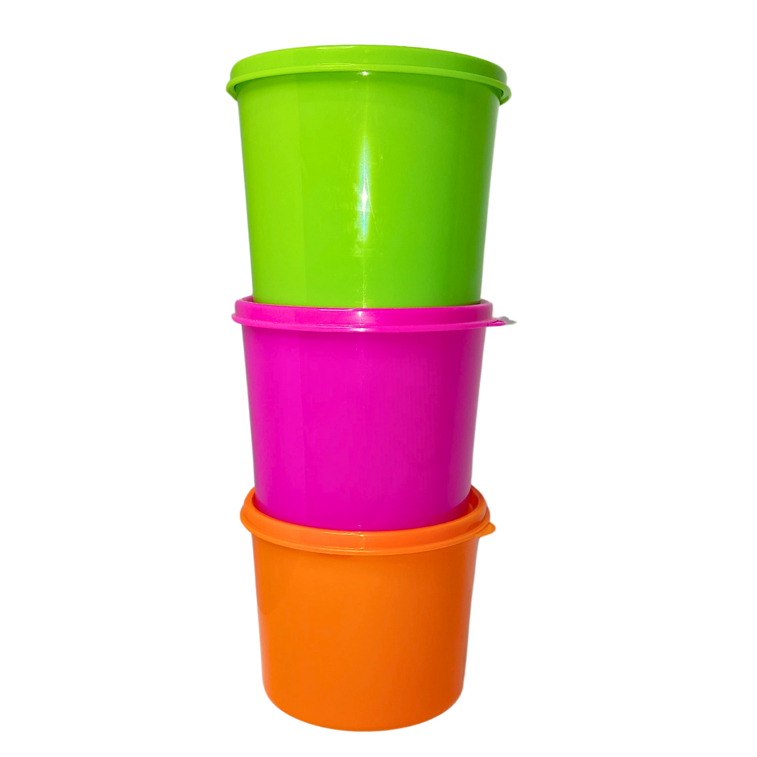 Juego de 3 contenedores con Tapa Cap. 700 ml