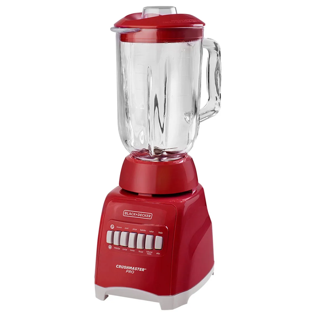 Licuadora Black And Decker Bl1000rg 10 Vel Jarra De Vidrio Color Rojo