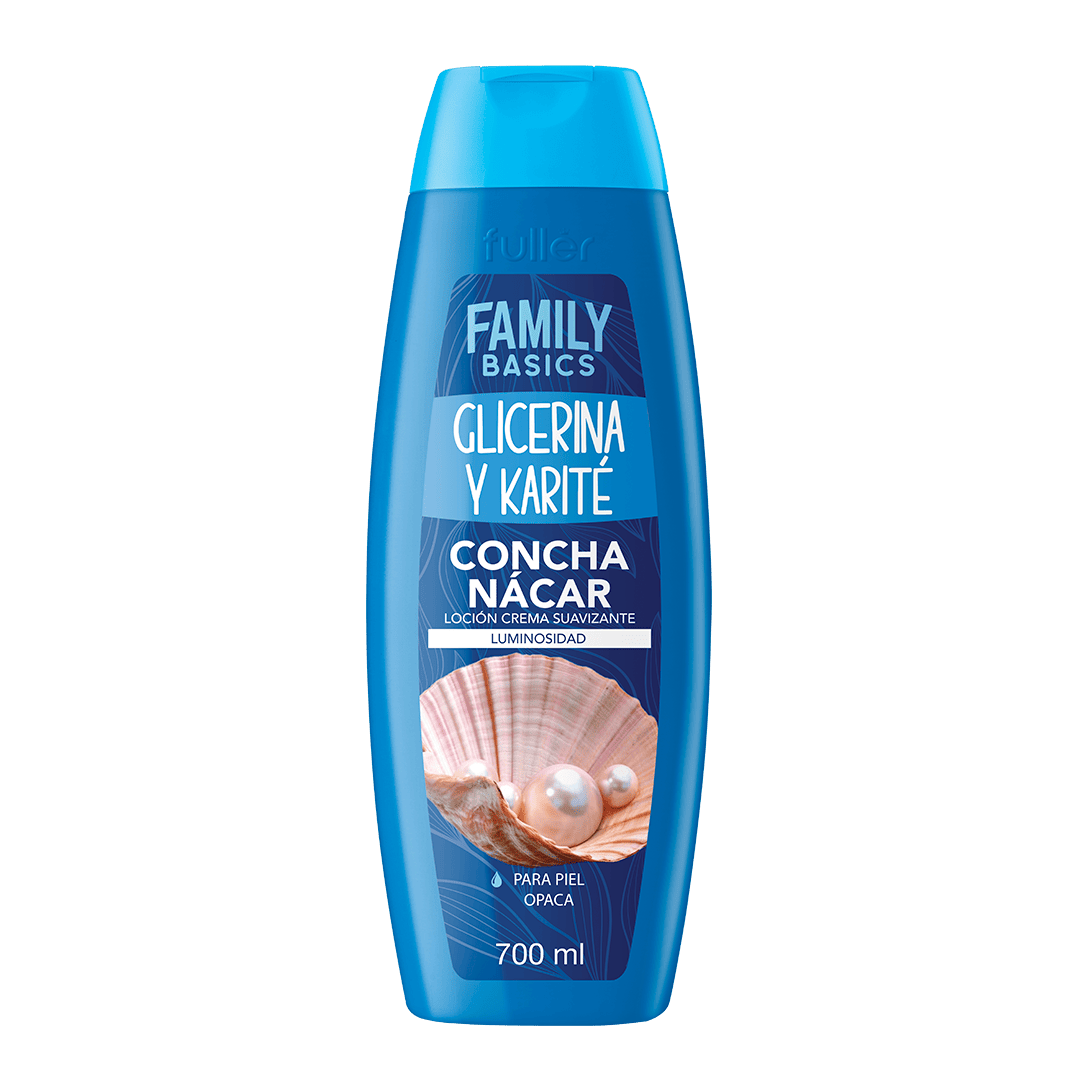 Loción Corporal Suavizante con Glicerina y Karité Concha Nácar 200 ml