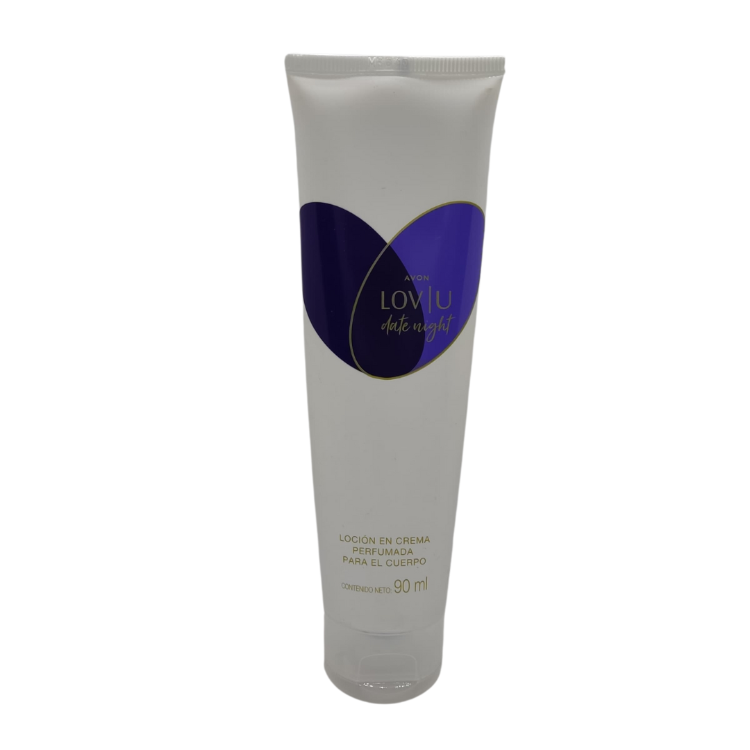 Loción en Crema perfumada para el Cuerpo LovU Date Night - 90 ml