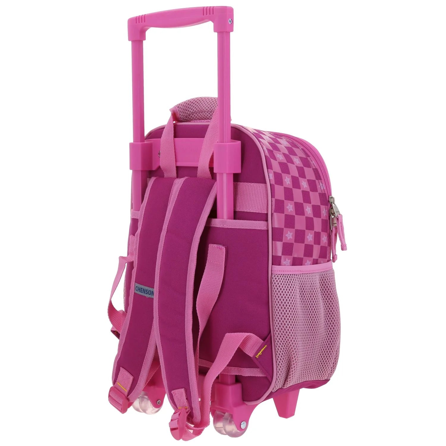 Mochila Escolar 3D Princesa Peach con Ruedas LED