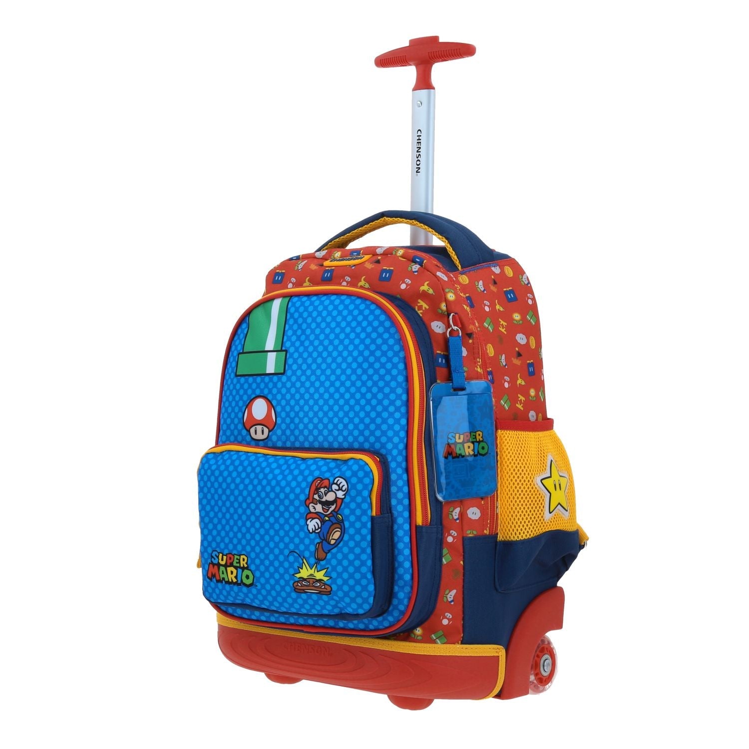 Mochila Escolar con Ruedas Mario Bros - Chenson Onder