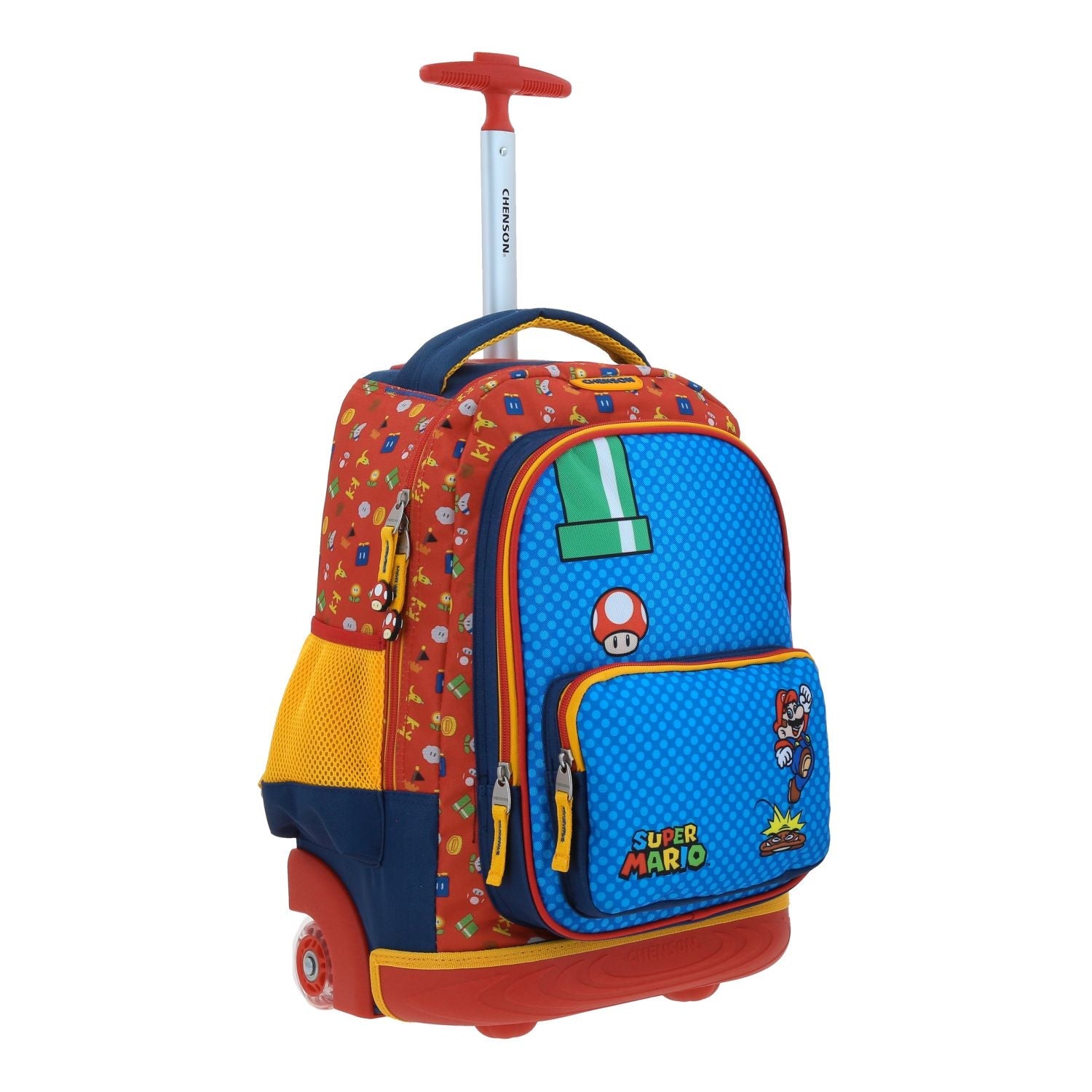 Mochila Escolar con Ruedas Mario Bros - Chenson Onder