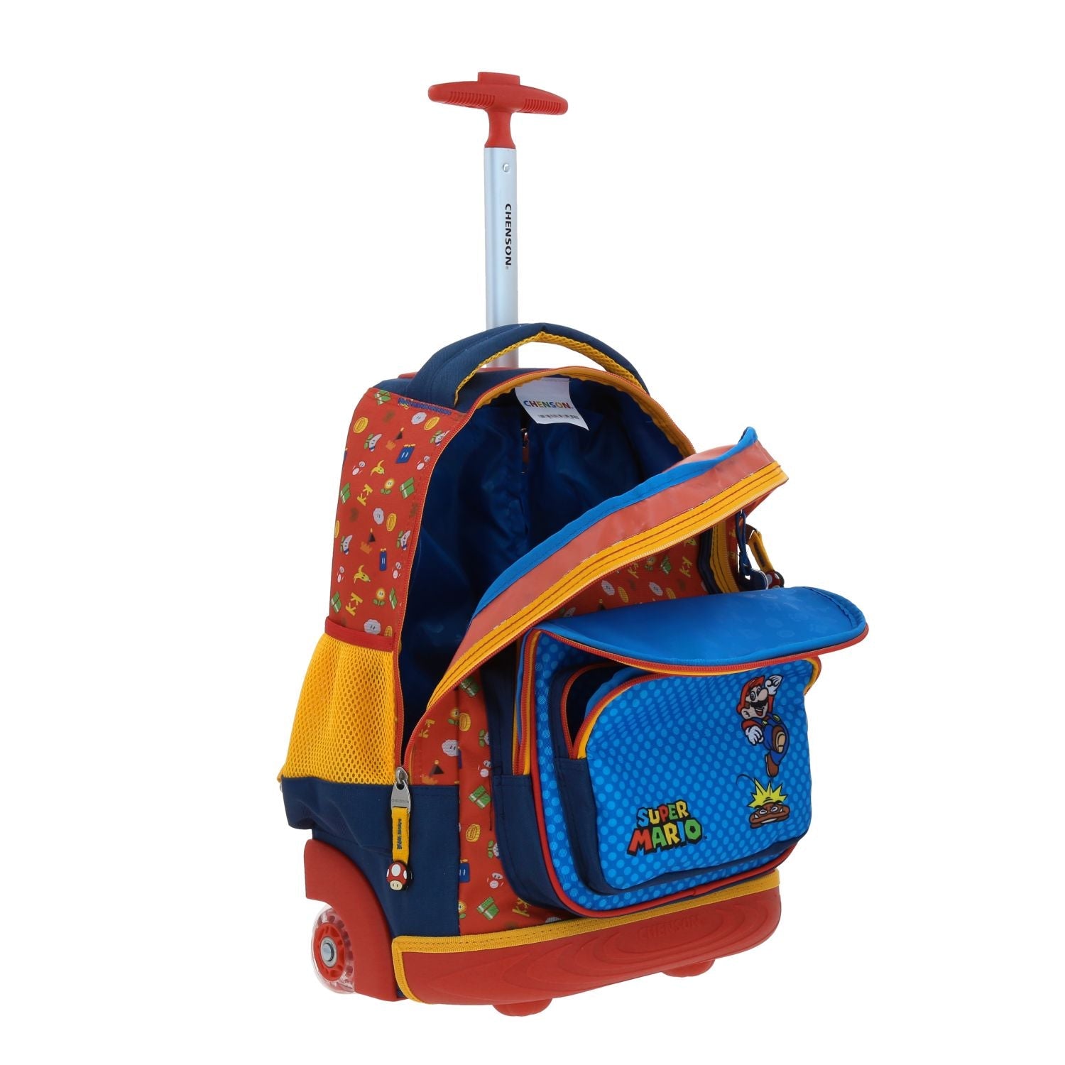 Mochila Escolar con Ruedas Mario Bros - Chenson Onder