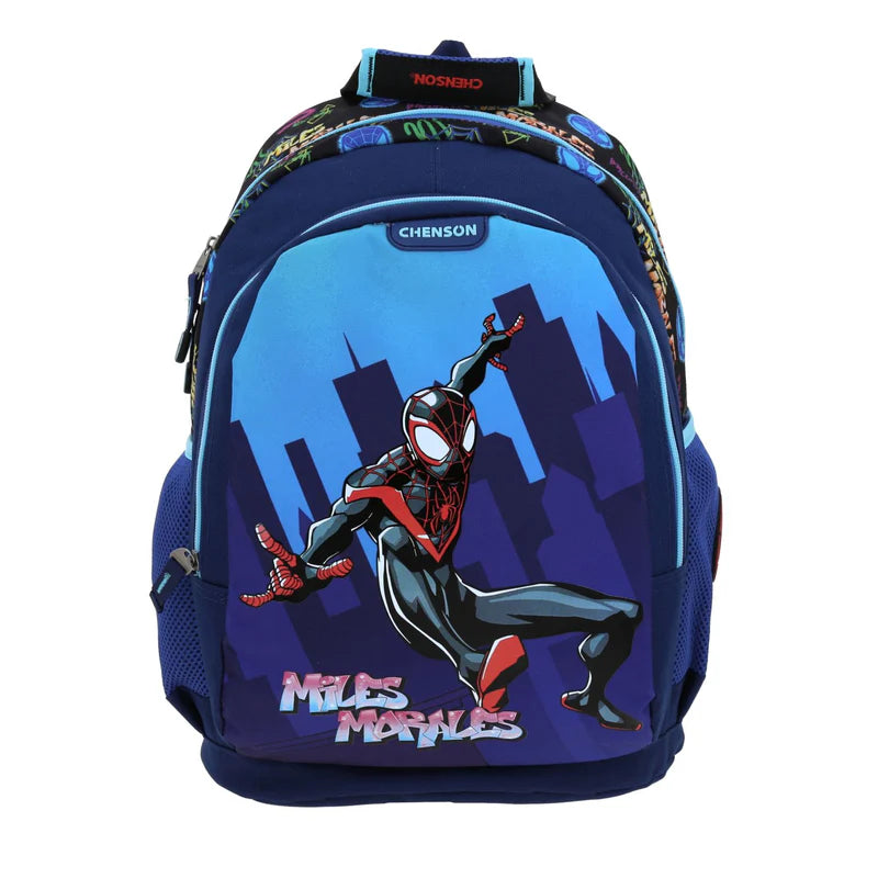 Mochila Spider-Man Miles Morales Azul - Chenson