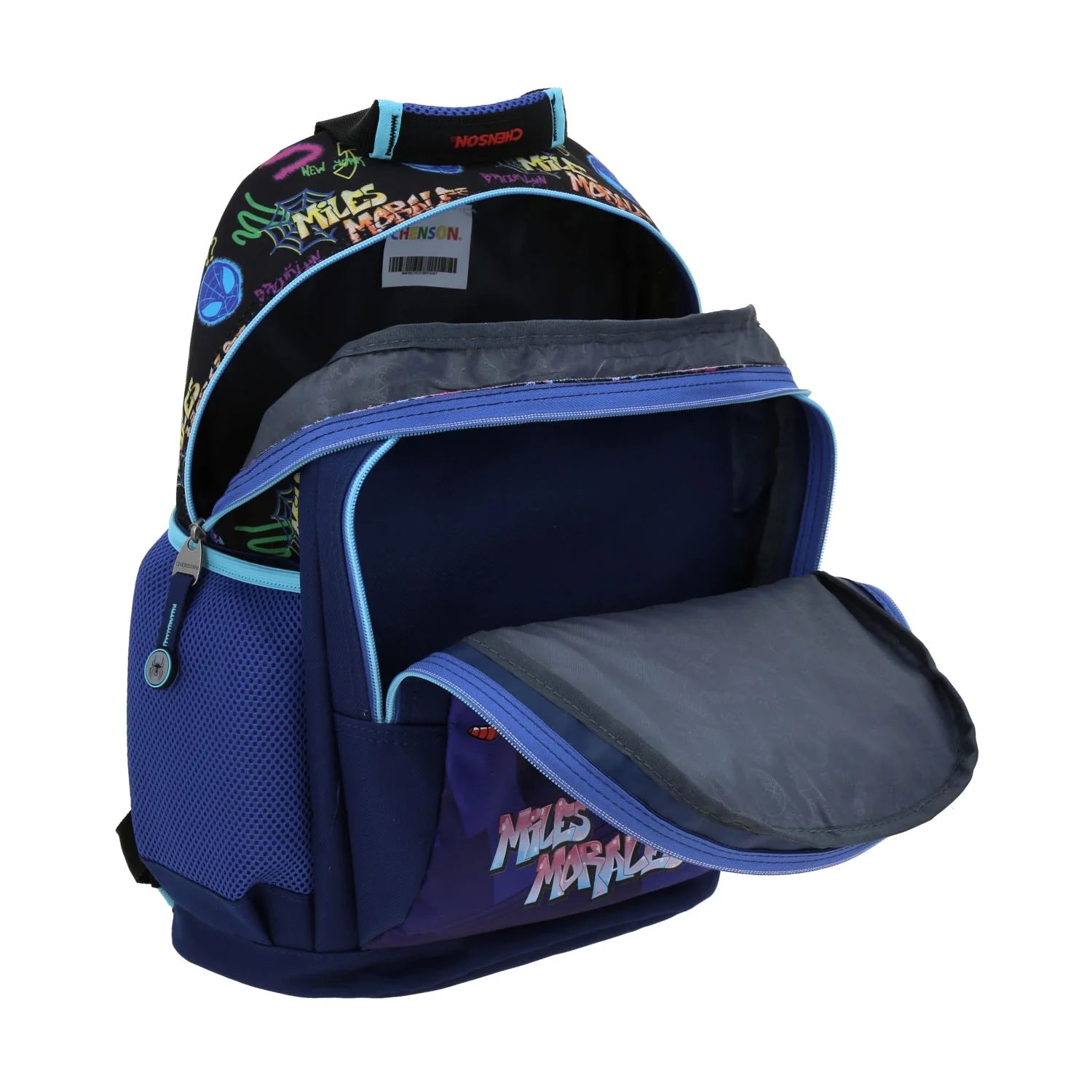 Mochila Spider-Man Miles Morales Azul - Chenson