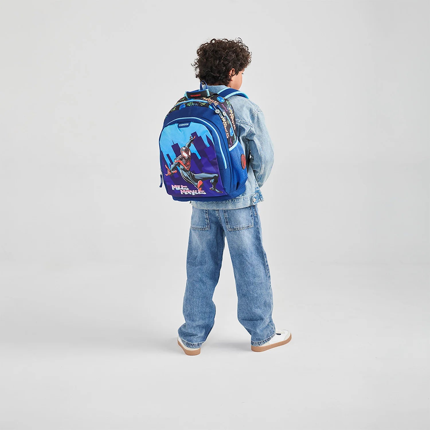 Mochila Spider-Man Miles Morales Azul - Chenson