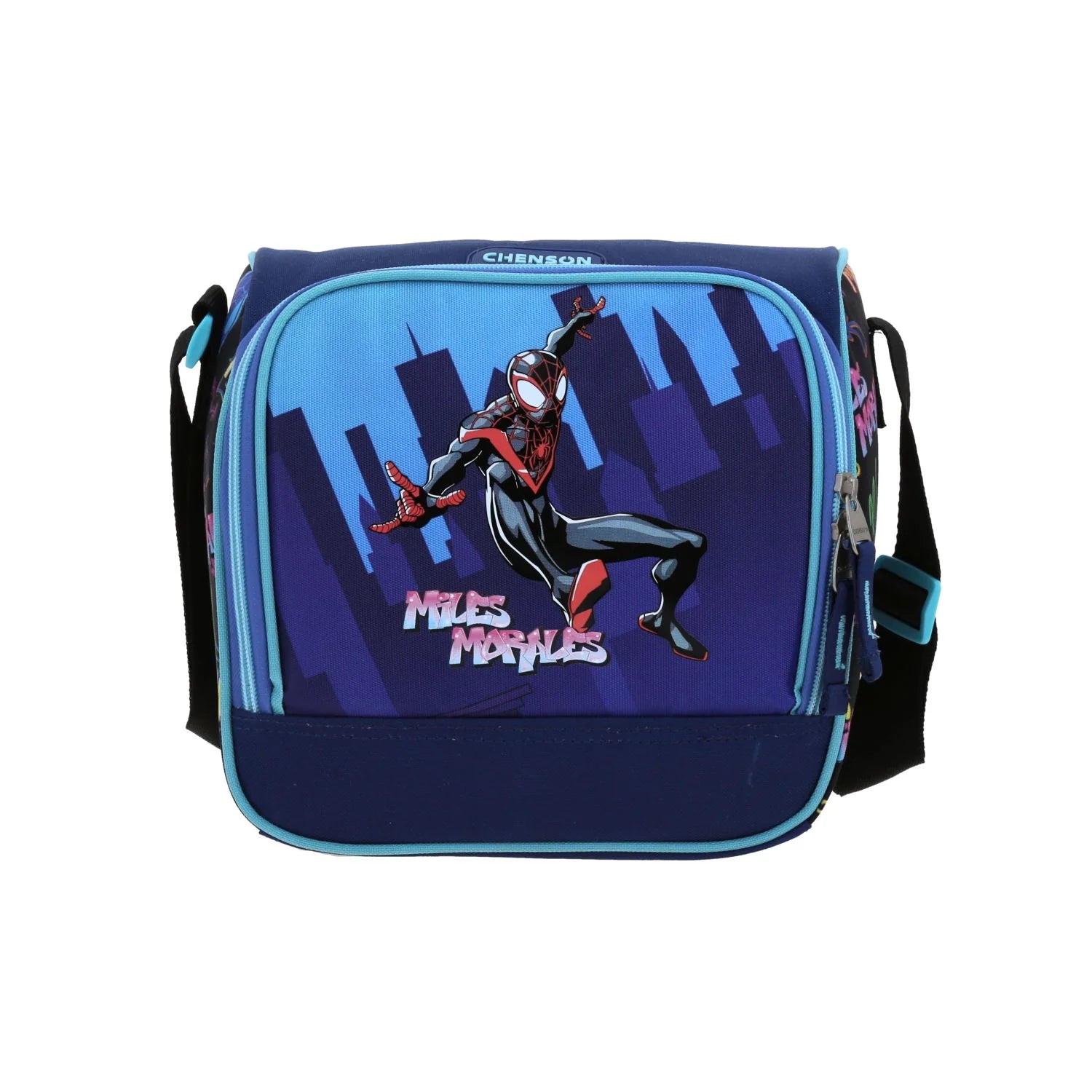 Lonchera Térmica Miles Morales Azul - Chenson Trector