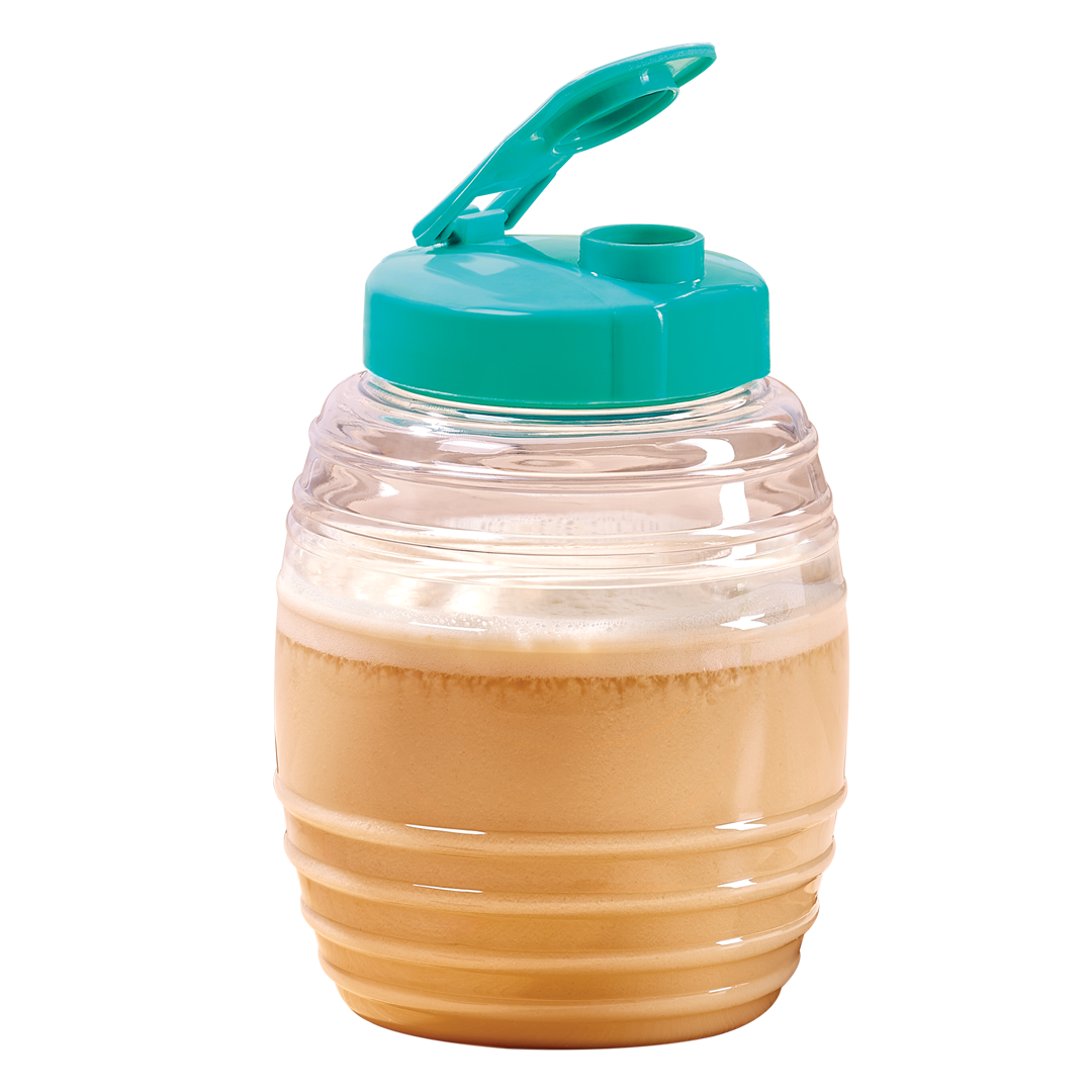 Mini Vitrolero Tapa Turquesa 500 ml