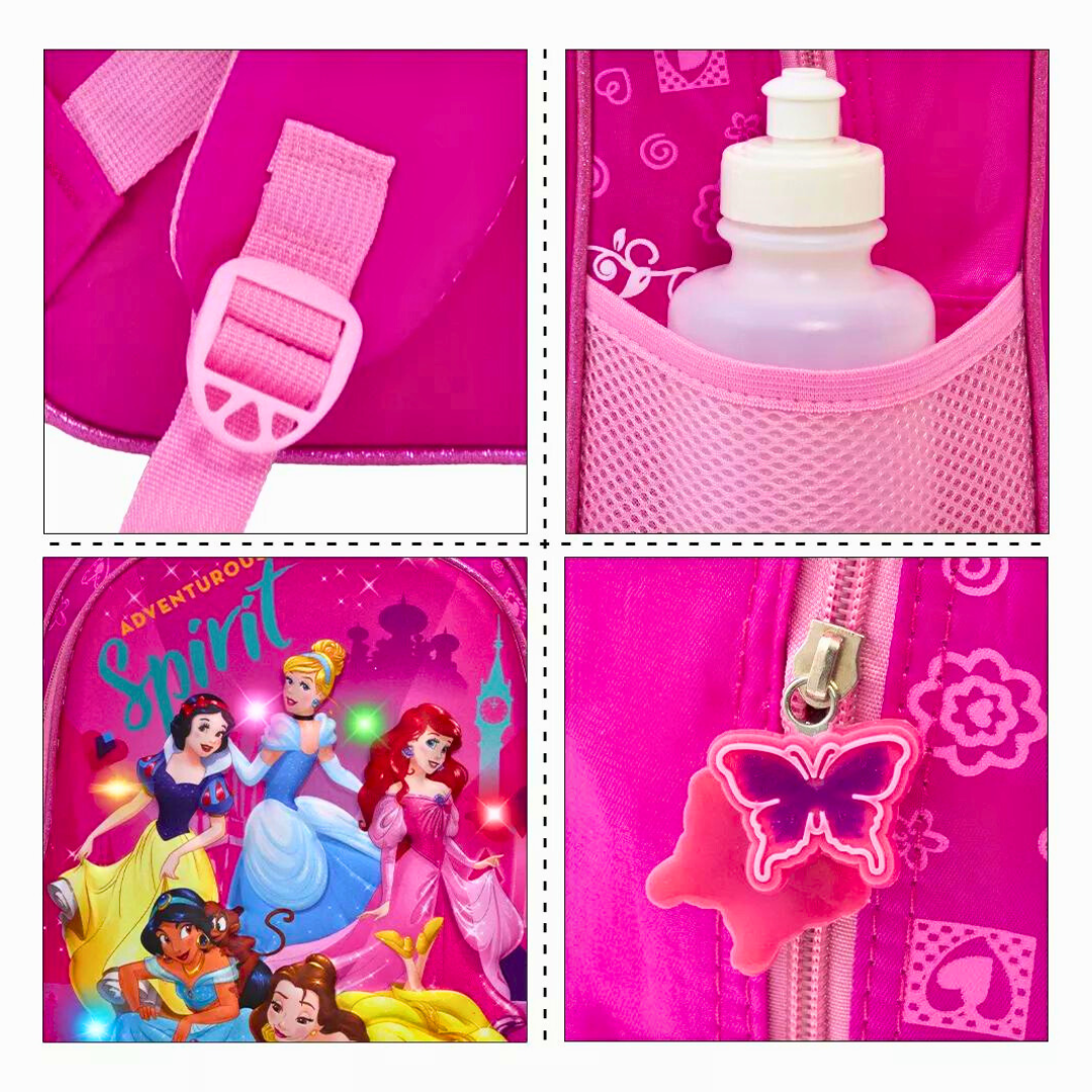 Mochila Infantil 3D Rosa Mod. Princesas
