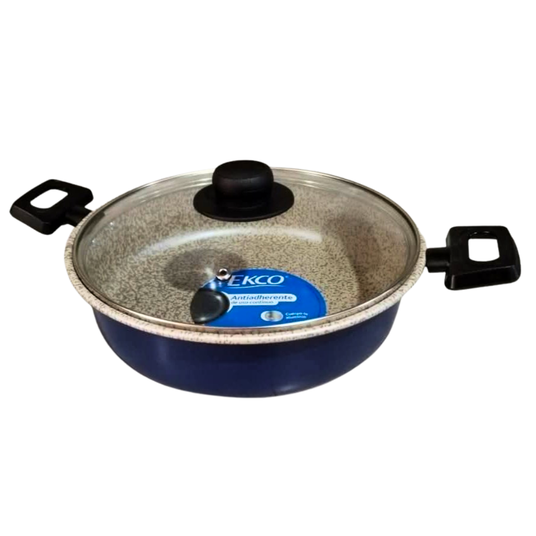 Olla Arrocera ECKO 24 cm Azul - Capacidad 3 litros
