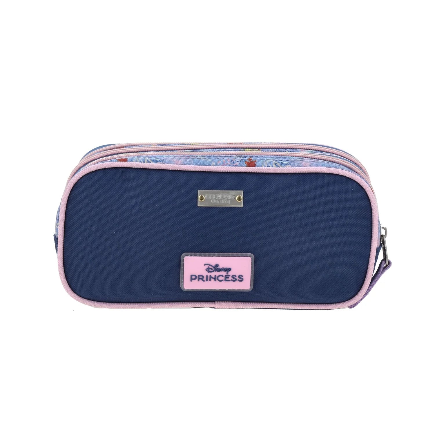 Estuche de Lápcies Escolar Princesa Ariel 6D - Azul
