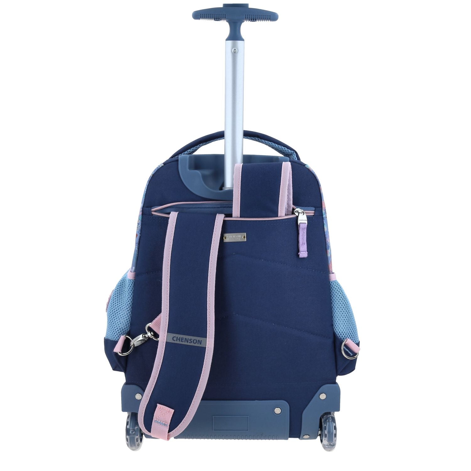 Mochila Escolar con Ruedas Princesa Ariel Azul