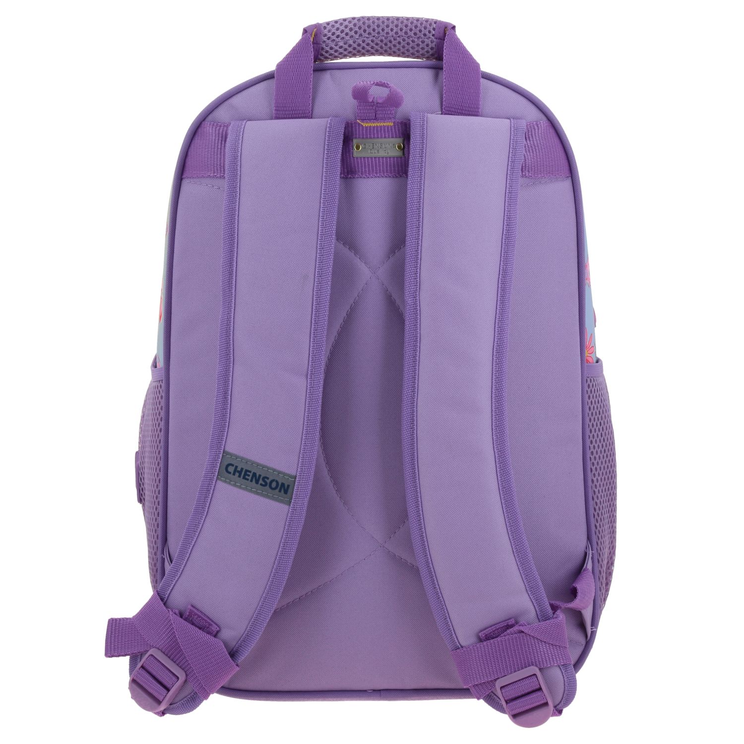 Mochila Escolar Princesas Disney - Lila Brillante