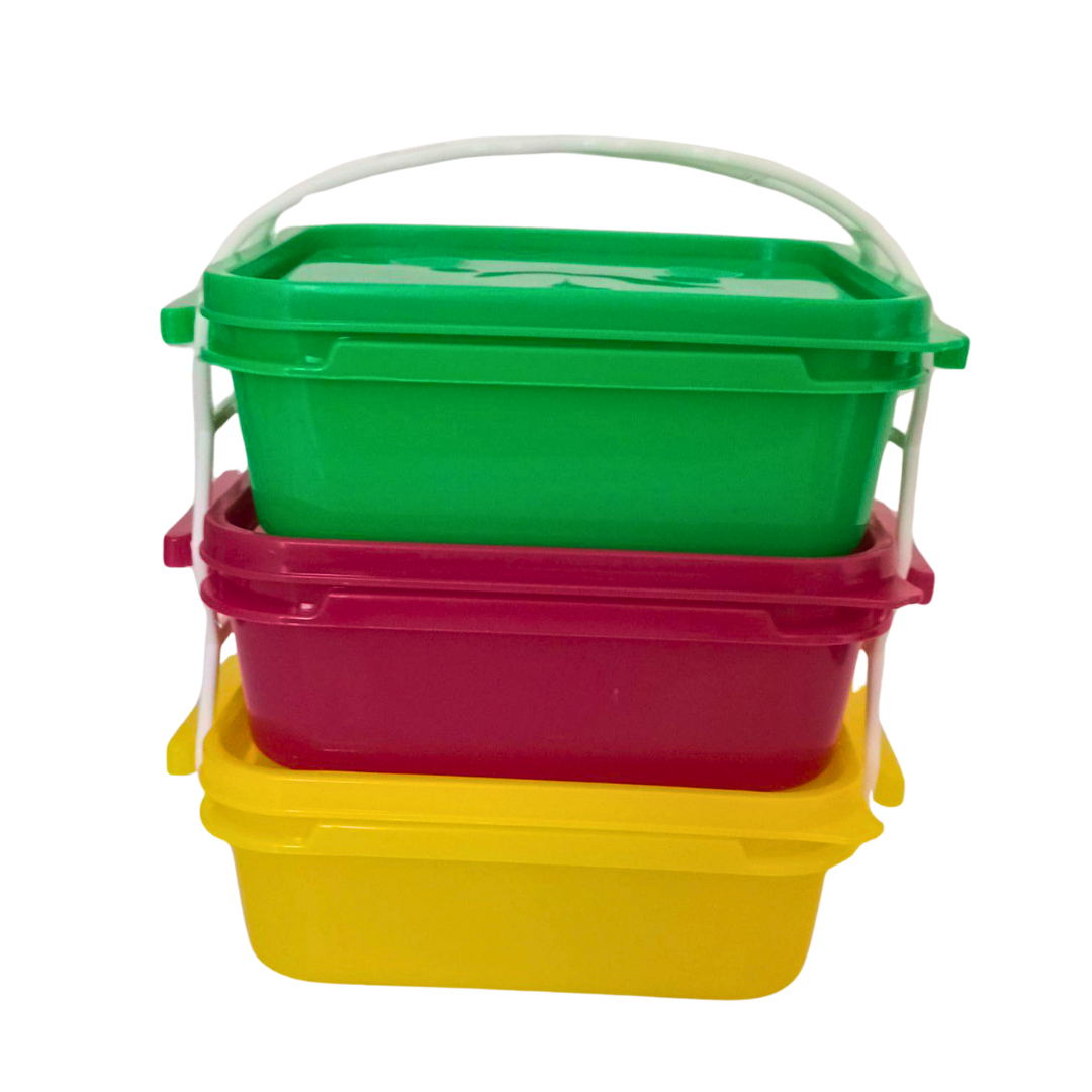 Portavianda Colors 3 Contenedores de 750 ml
