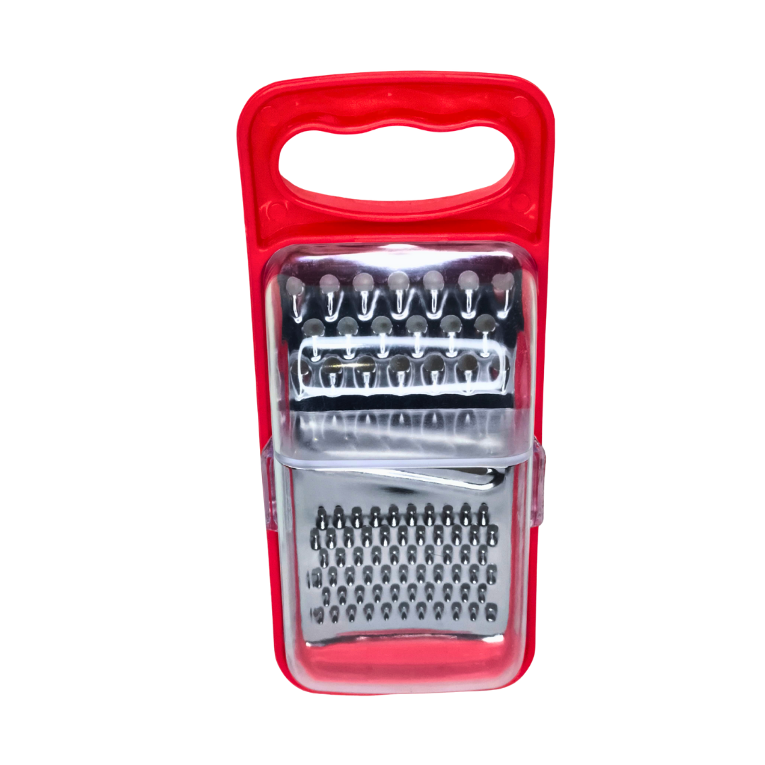 Rallador con Contenedor Rojo