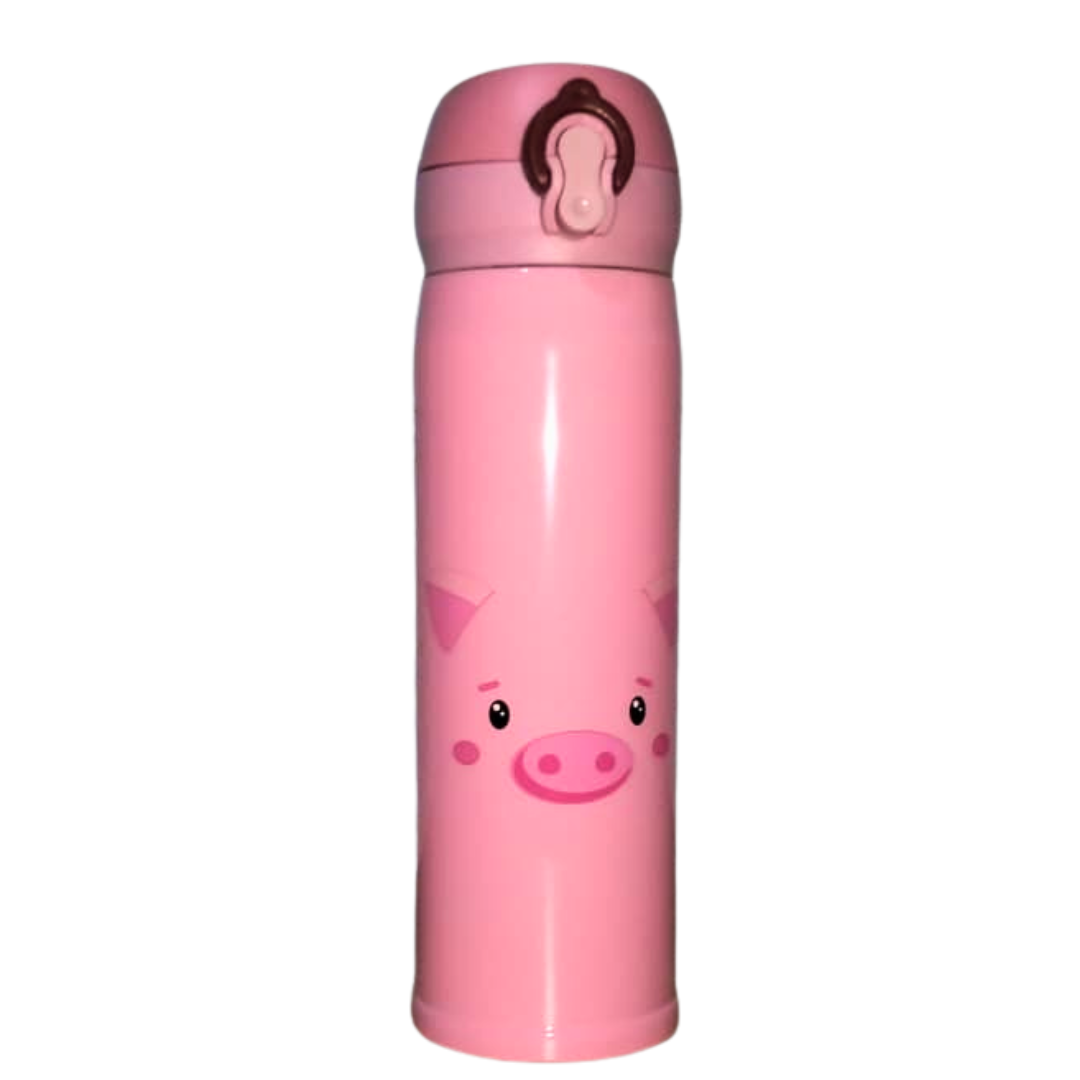 Termo de Acero Inoxidable Mod. Puerquito - Cap. 350 ml