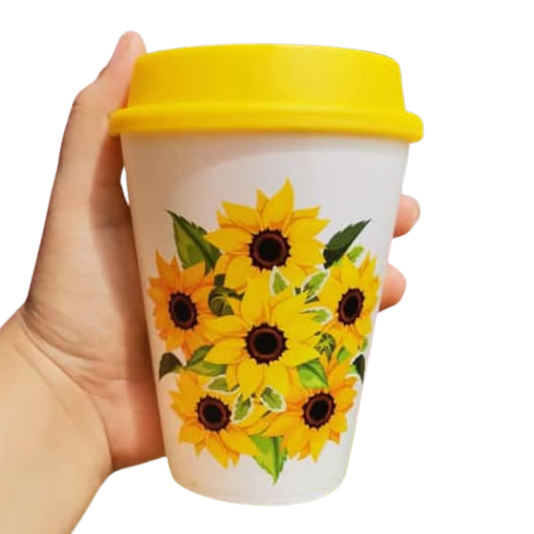 Vaso para Café Girasol Capacidad 280 ml