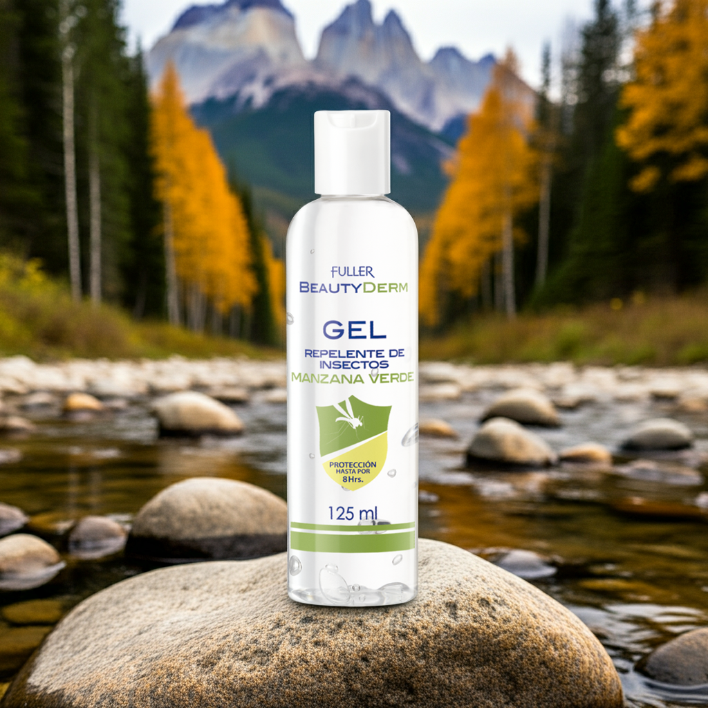 Gel Repelente de Insectos Aroma Manzana Verde - 125 ml
