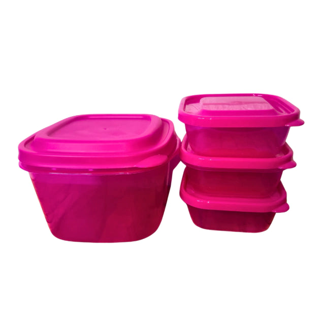 Juego de 4 recipientes fiusha